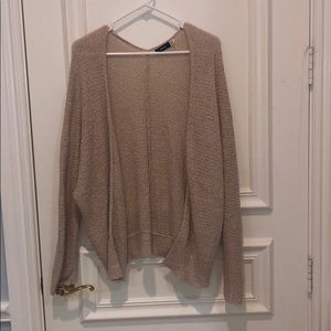 Tan Summer Cardigan urban outfitters